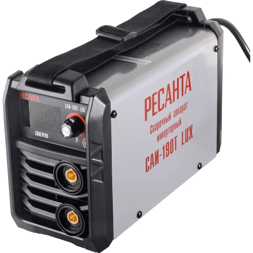 Сварочный инверторный аппарат Ресанта САИ-190Т LUX 65/70 Сварочный инверторный аппарат Ресанта САИ-190Т LUX 65/70