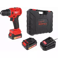 Аккумуляторная дрель-шуруповерт WORTEX BD 1220-1 DLi BD12201DLi1029
