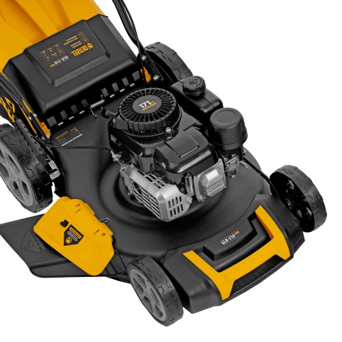 Газонокосилка бензиновая GLR-510SP-ZS, 171 см3, ширина 51 см, привод, травосборник 65 л Denzel фото 15