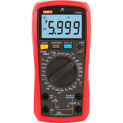 Мультиметр универсальный UNI-T UT890D+ 13-0071