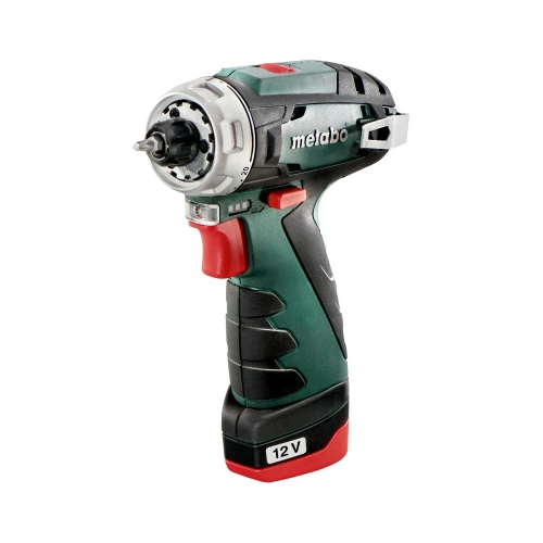 Аккумуляторная дрель-шуруповерт Metabo PowerMaxx BS 12 В, 2х2.0, LC12, патрон, кейс 600984500 фото 3
