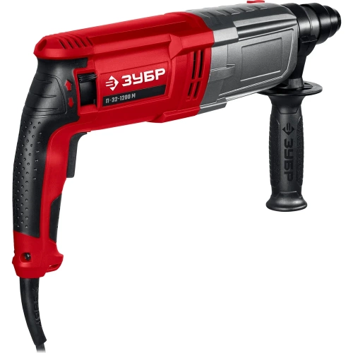 Перфоратор ЗУБР SDS Plus 32 мм, 1200 Вт, мет. корпус П-32-1200 М фото 3 Перфоратор ЗУБР SDS Plus 32 мм, 1200 Вт, мет. корпус П-32-1200 М фото 3
