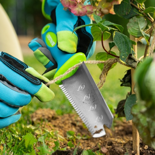 Совок посадочный многофункциональный (5 в 1) 60х285 мм, с чехлом, LUXEPalisad фото 12