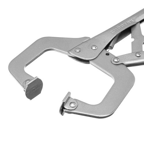 Зажим ручной, увеличенный захват, подвижные губки, 270 мм Сибртех фото 5