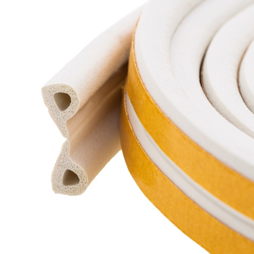 Уплотнитель резиновый, 6 м, профиль "P", белый Сибртех фото 3 Уплотнитель резиновый, 6 м, профиль "P", белый Сибртех фото 3