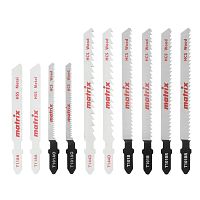 Набор полотен для электролобзика универсальный, 10 шт, T-SET1003 Matrix