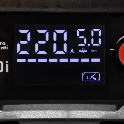 Аппарат электродной сварки QUATTRO ELEMENTI B 220i (220А, электроды до 5.0 мм, LED дисплей, TIG-Lift) 922-647 фото 3 Аппарат электродной сварки QUATTRO ELEMENTI B 220i (220А, электроды до 5.0 мм, LED дисплей, TIG-Lift) 922-647 фото 3