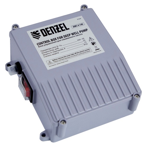 Скважинный насос DWC-4-140, центробежный, диаметр 4", 2000 Вт, 6000 л/ч, напор 140 м Denzel фото 8