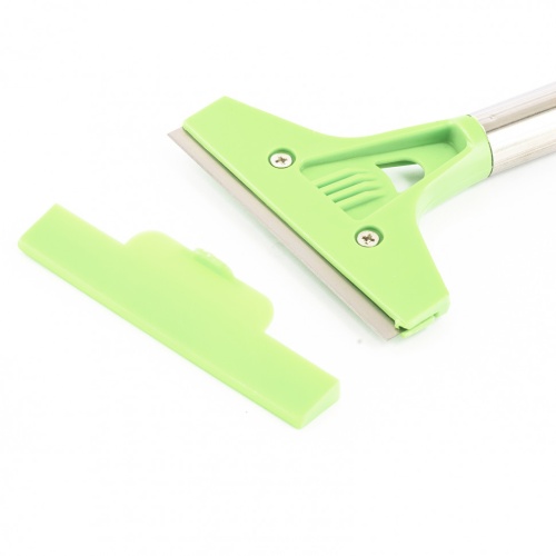 Скребок, фиксированное лезвие 100 мм, металлическая обрезиненная ручка, 250 мм Сибртех фото 3