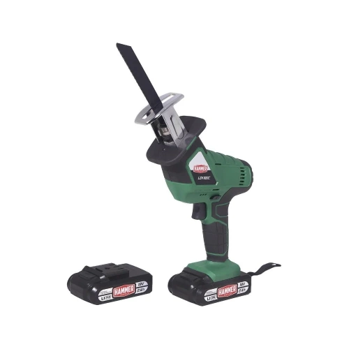 Аккумуляторная сабельная пила Hammer LZK18DC 18 В, 2x2 Ач, LiION 0-2500 ход/мин, в кейсе 827255 Аккумуляторная сабельная пила Hammer LZK18DC 18 В, 2x2 Ач, LiION 0-2500 ход/мин, в кейсе 827255