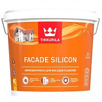 Краска фасадная Tikkurila Facade Silicon база С глубокоматовая 2,7 л