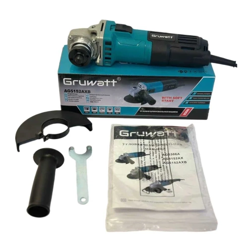 УШМ сетевая 850вт Gruwatt AG5152AXB