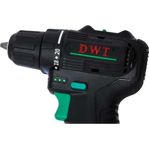 Бесщеточная аккумуляторная дрель-шуруповерт DWT ABSP-12 DN-2 BMC фото 8 Бесщеточная аккумуляторная дрель-шуруповерт DWT ABSP-12 DN-2 BMC фото 8