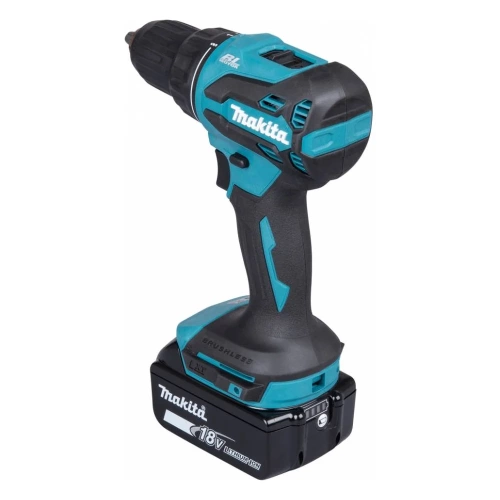 Дрель-шуруповерт ударная аккумуляторная Makita LXT 18В BL XPT, 13мм, 50/27Нм DHP490Z фото 4 Дрель-шуруповерт ударная аккумуляторная Makita LXT 18В BL XPT, 13мм, 50/27Нм DHP490Z фото 4