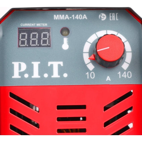 Сварочный аппарат P.I.T. IGBT 4.0кВт, 140А ,ПВ-60, ММА 1.6-3.2мм, 190-250В, ремень PMI140-C1 фото 5 Сварочный аппарат P.I.T. IGBT 4.0кВт, 140А ,ПВ-60, ММА 1.6-3.2мм, 190-250В, ремень PMI140-C1 фото 5