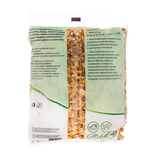 Щепа ольховая с можжевельником для копчения, Camping Palisad фото 4