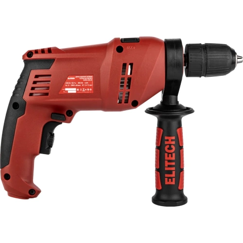 Дрель ударная Elitech ДУ 0813РЭ (800Вт, БЗП, 13мм, чемодан) 204499 фото 5 Дрель ударная Elitech ДУ 0813РЭ (800Вт, БЗП, 13мм, чемодан) 204499 фото 5