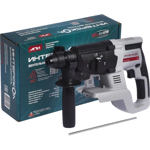 Аккумуляторный перфоратор Интерскол ПА-22/18В 649.0.0.70 фото 6 Аккумуляторный перфоратор Интерскол ПА-22/18В 649.0.0.70 фото 6
