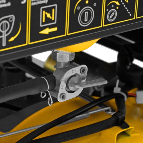 Генератор бензиновый PS 90 ED-3, 9.0 кВт, переключение режима 230 В/400 В, 25 л, электростартер Denzel фото 18