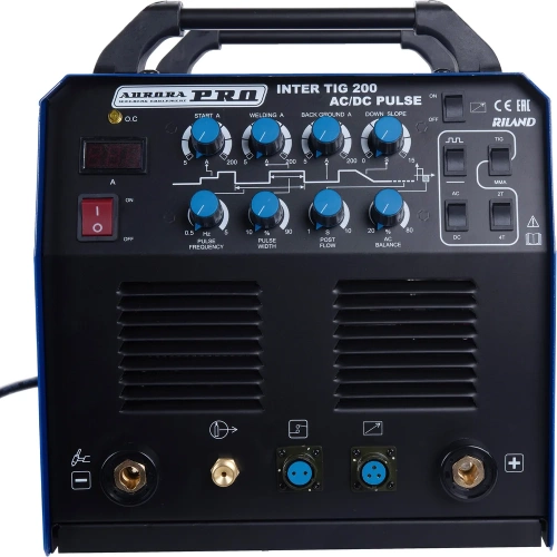 Аргонодуговой сварочный инвертор Aurora PRO INTER TIG 200 AC/DC PULSE Mosfet 10052 фото 8
