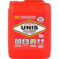 Грунтовка глубокого проникновения Unis 10 л