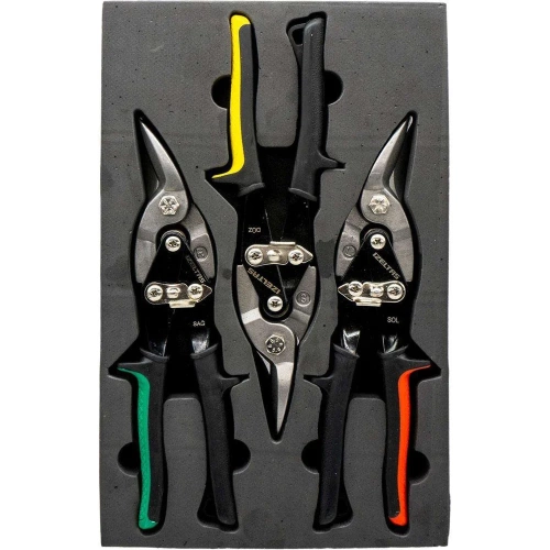 Набор ножниц по металлу IZELTAS 240мм 3 предмета, 6208000240/ 13000001851 Набор ножниц по металлу IZELTAS 240мм 3 предмета, 6208000240/ 13000001851