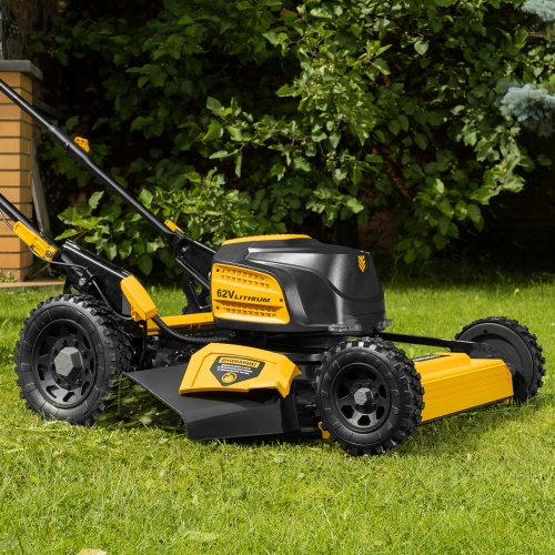 Газонокосилка аккумуляторная бесщет., RLMS560-62, привод, 560 мм, Li-ion, 62В Denzel фото 27