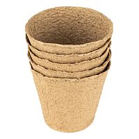 Горшочек для рассады, 110 х 100 мм, торфяной, 5 шт,