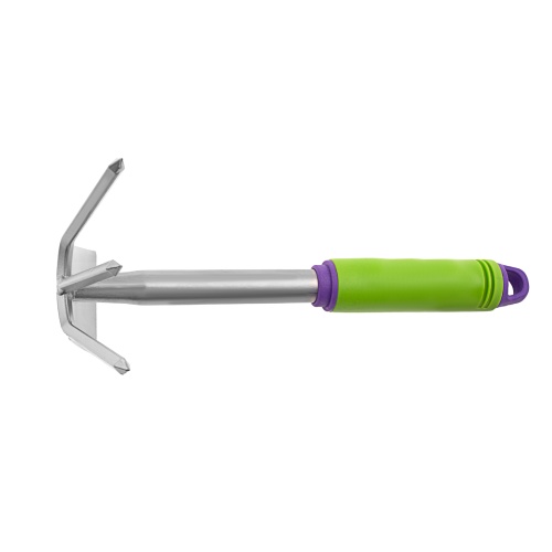 Мотыжка комбинированная, 80 х 280 мм, стальная, пластиковая рукоятка, Connect, Palisad фото 2