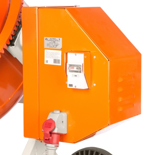 Бетоносмеситель СБР-500А.1, 500 л, 1.5 кВт, 380 В, редуктор. фото 9