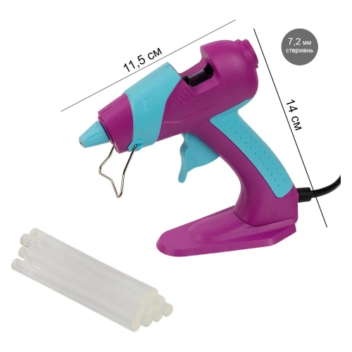 Клеевой пистолет для творчества Micron MGG-25 d 7.2 мм 501241 фото 3 Клеевой пистолет для творчества Micron MGG-25 d 7.2 мм 501241 фото 3