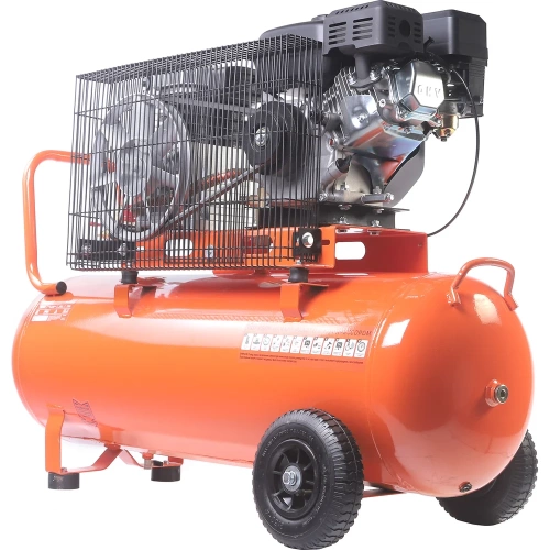 Компрессор бензиновый Patriot KGA 450 L100 - 450 л/мин, 10 бар, 100 л, 7 лс, быстросъем и «елочка» с вентилем 525102410 фото 7