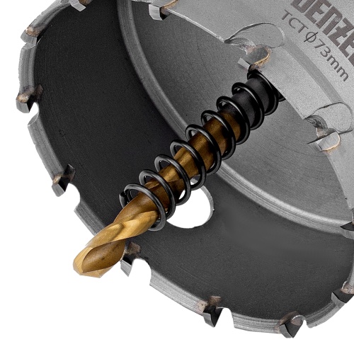 Коронка по металлу твердосплавная, 73 мм Denzel фото 6