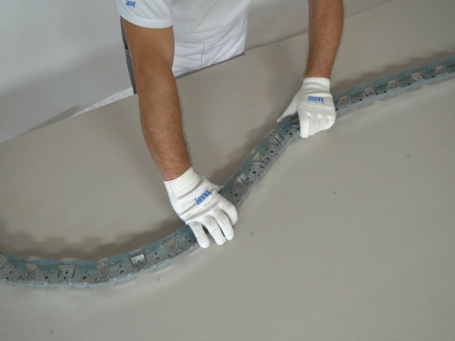 Гипсокартон ГКЛА Knauf ГСП-А УК арочный 2500х1200х6,5 мм фото 3