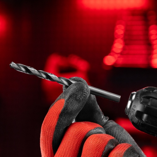 Сверло по металлу, 6.5 мм, полированное, HSS, 10 шт, цилиндрический хвостовик Matrix фото 6