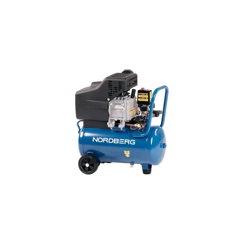 Компрессор поршневой NORDBERG 220 В, ресивер 24 л, 240 л/мин NCE25/241 Компрессор поршневой NORDBERG 220 В, ресивер 24 л, 240 л/мин NCE25/241