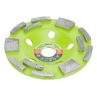 Чашка алмазная зачистная 125 мм, комбинированная Сибртех