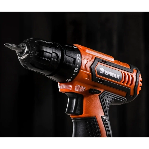 Аккумуляторная дрель-шуруповерт ЕРМАК ДША-12В 646-322 фото 9 Аккумуляторная дрель-шуруповерт ЕРМАК ДША-12В 646-322 фото 9