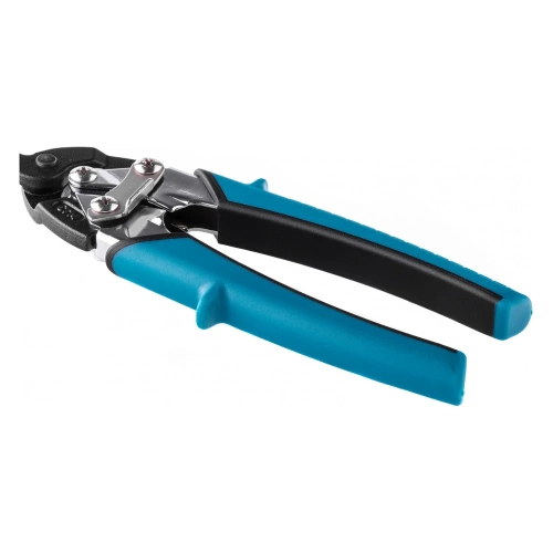 Ножницы по металлу GROSS PIRANHA 190 мм прямой рез, сталь - СrM, двухкомпонентные рукоятки 78357 Ножницы по металлу GROSS PIRANHA 190 мм прямой рез, сталь - СrM, двухкомпонентные рукоятки 78357