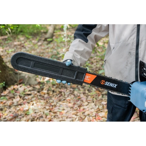 Пила цепная SENIX бесщеточный мотор, 84В 40 см (16''), акб 10.Ач, ЗУ, CSX8-H-EU фото 8 Пила цепная SENIX бесщеточный мотор, 84В 40 см (16''), акб 10.Ач, ЗУ, CSX8-H-EU фото 8