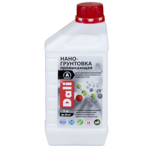 Грунтовка-нано акриловая Dali 20100 1 л