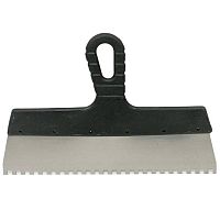 Шпатель фасадный Biber 35231 зубчатый 300 мм