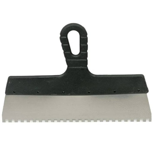 Шпатель фасадный Biber 35231 зубчатый 300 мм