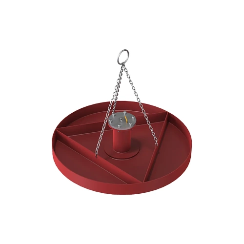 Трамбовка пневматическая AntalyaMakina для донного уплотнения футеровки BLG-001 (D=500 мм) BLG-001-500