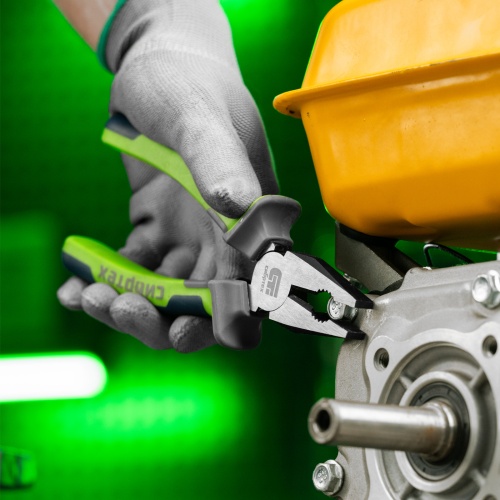 Плоскогубцы комбинированные, 200 мм, фосфатирование, трехкомпонентные рукоятки Сибртех фото 14