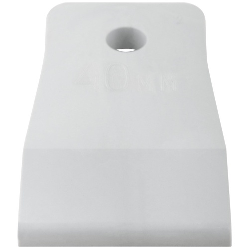 Шпатель резиновый Курс Рос 6883 белый 40 мм фото 3