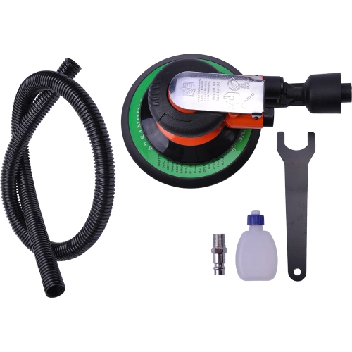 Пневматическая орбитальная шлифмашина AV Steel 150 мм с отсосом AV-701336 Пневматическая орбитальная шлифмашина AV Steel 150 мм с отсосом AV-701336