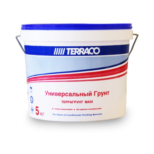 Грунтовка глубокого проникновения Terraco Terragrunt Maxi 5 кг