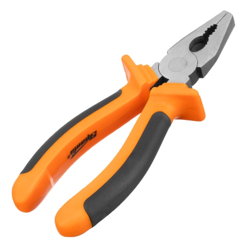 Плоскогубцы комбинированные Comfort, 180 мм, шлифованные, двухкомпонентные рукоятки Sparta фото 2