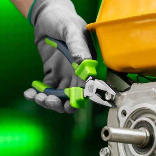 Плоскогубцы комбинированные, 160 мм, двухкомпонентные рукоятки Сибртех фото 11